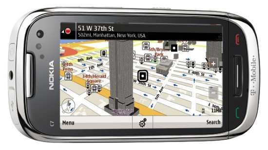 Nokia C7 Astound speed warnings software
