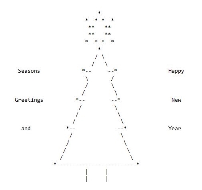 Nutworks magazine Christmas tree