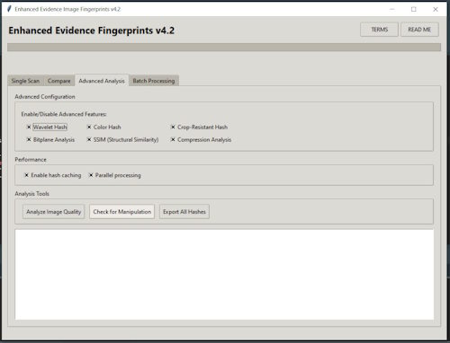Enhanced Evidence Fingerprints - 無料フォレンジックユーティリティ