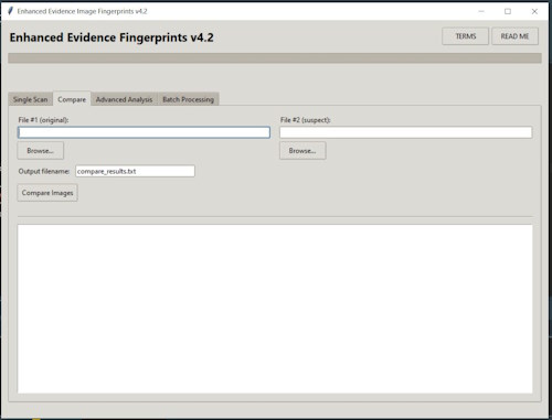 Enhanced Evidence Fingerprints - 無料フォレンジックツール