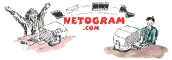 論文、エッセイ、文章、無料ソフトウェアなどを紹介するnetogram.comのロゴ